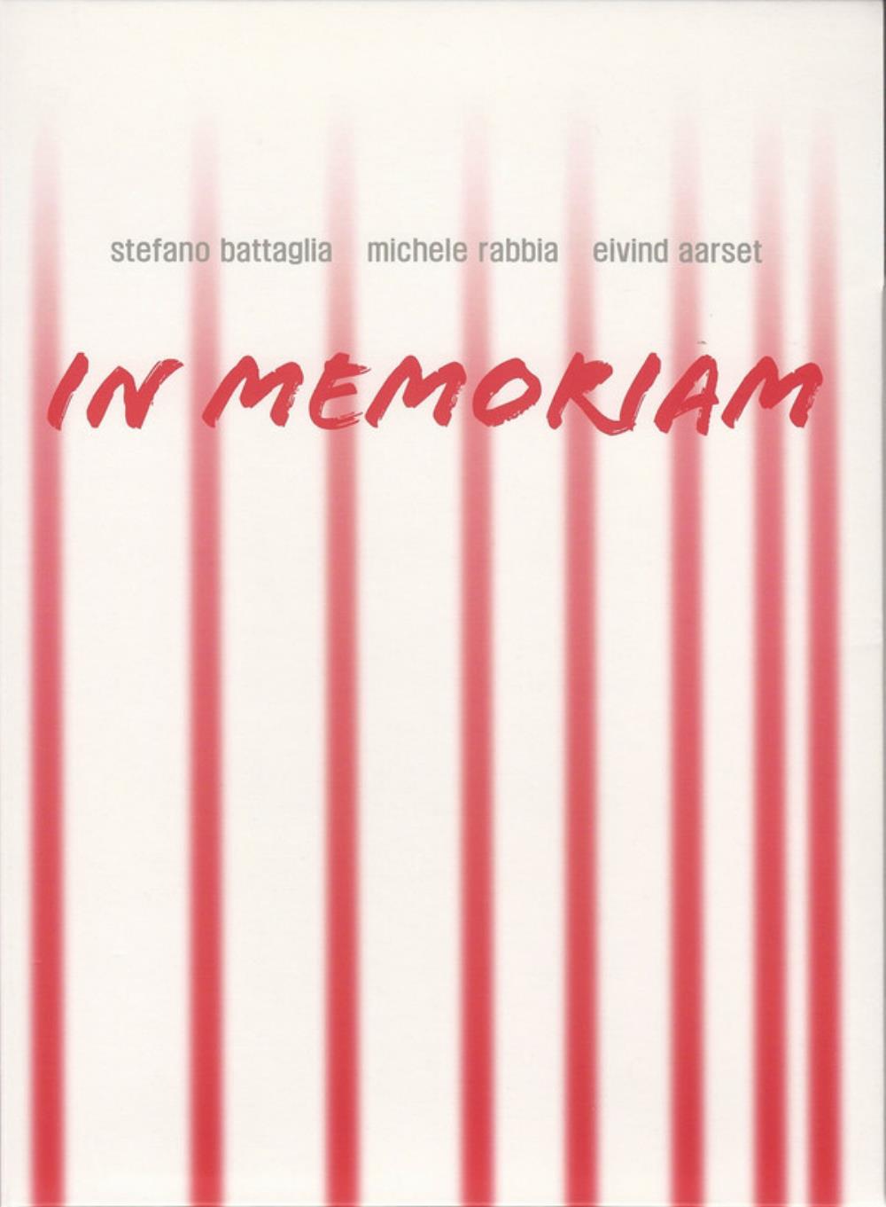 Eivind Aarset Stefano Battaglia, Michele Rabbia, Eivind Aarset - In Memoriam album cover