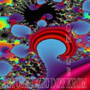 Krom Lek - Psychedelic dot Krom CD (album) cover