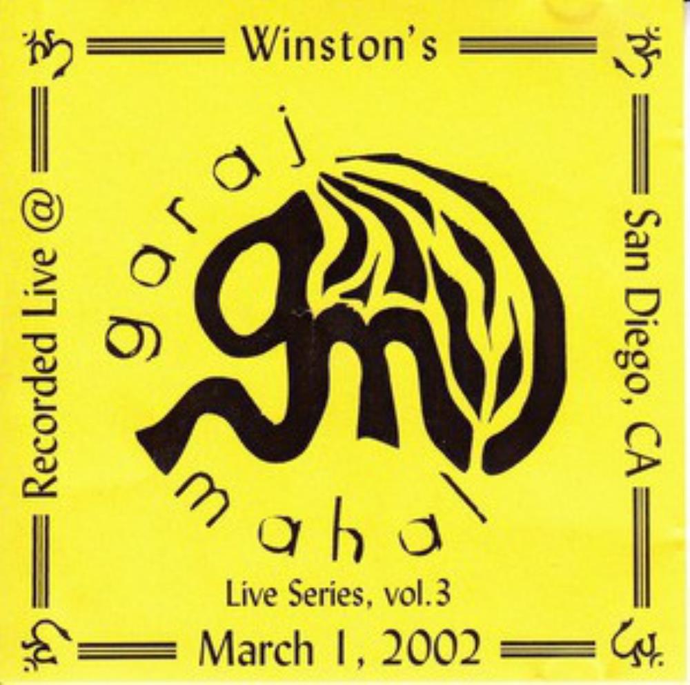 Garaj Mahal Live at Winston's album cover