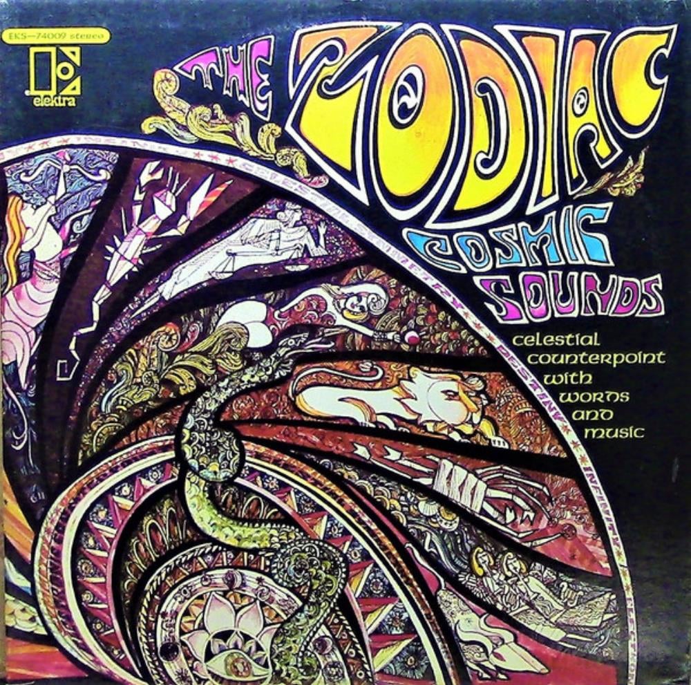 Mort Garson - The Zodiac - Cosmic Sounds CD (album) cover