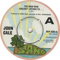 John Cale - The Man Who Couldn't Afford To... CD (album) cover