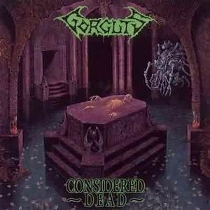GorgutsConsidered Dead album cover Gorguts Considered Dead album cover