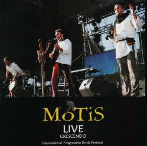 Motis - Live Crescendo CD (album) cover