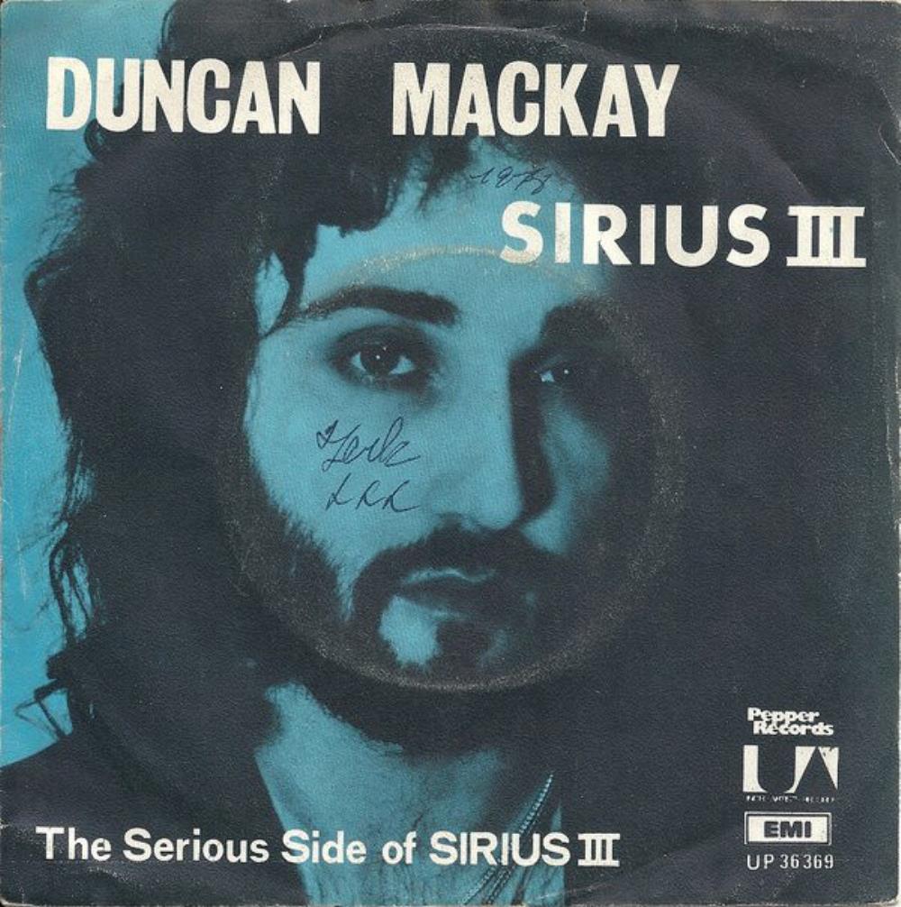 Duncan Mackay - Sirius III CD (album) cover