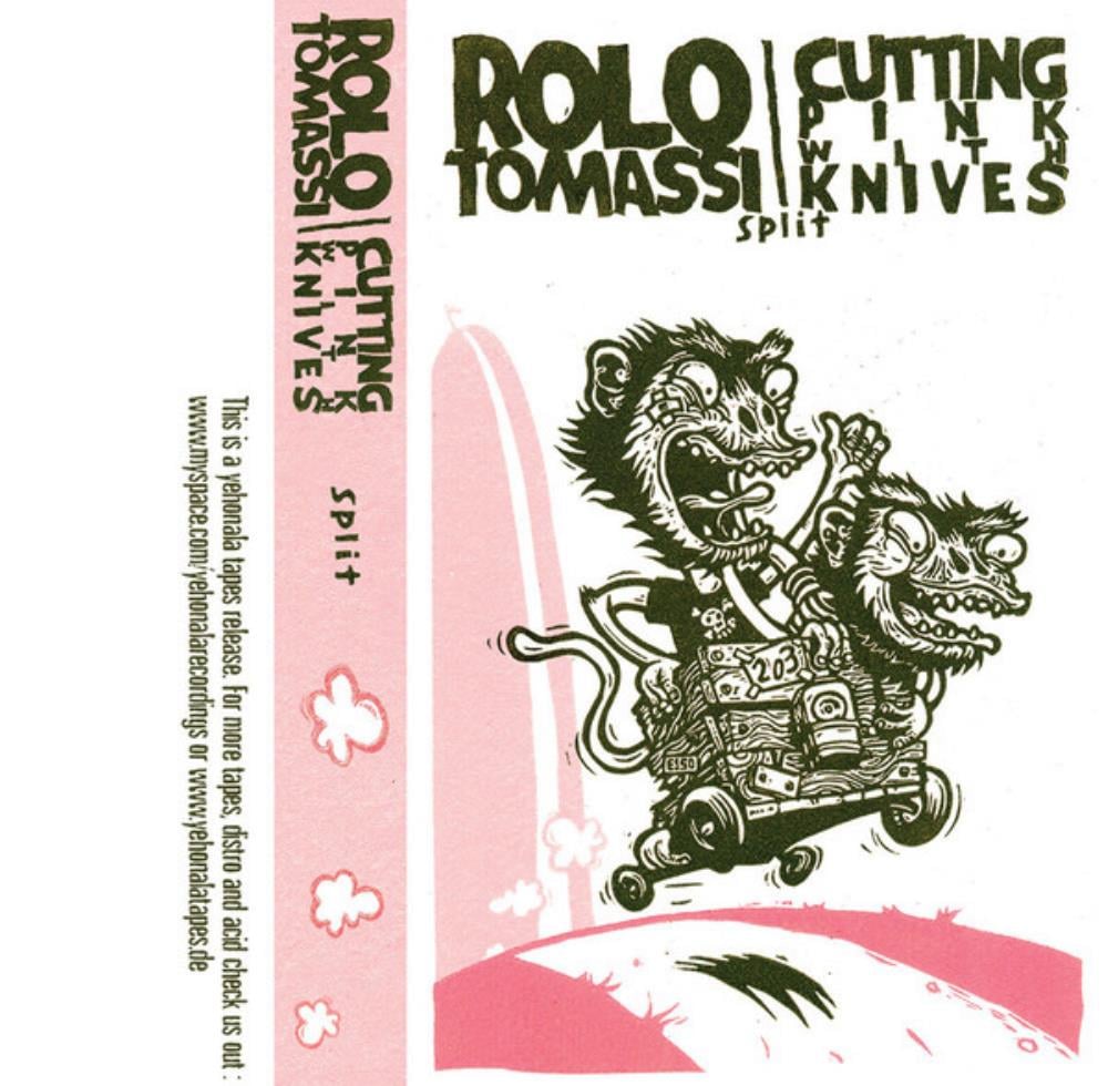 Rolo Tomassi - Rolo Tomassi / Cutting Pink with Knives: Split CD (album) cover