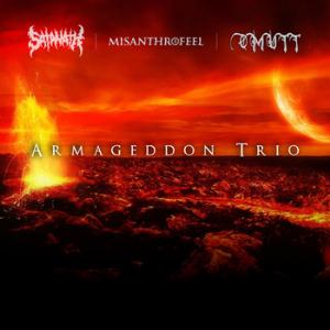Misanthrofeel - Armageddon Trio (Split '2012) CD (album) cover