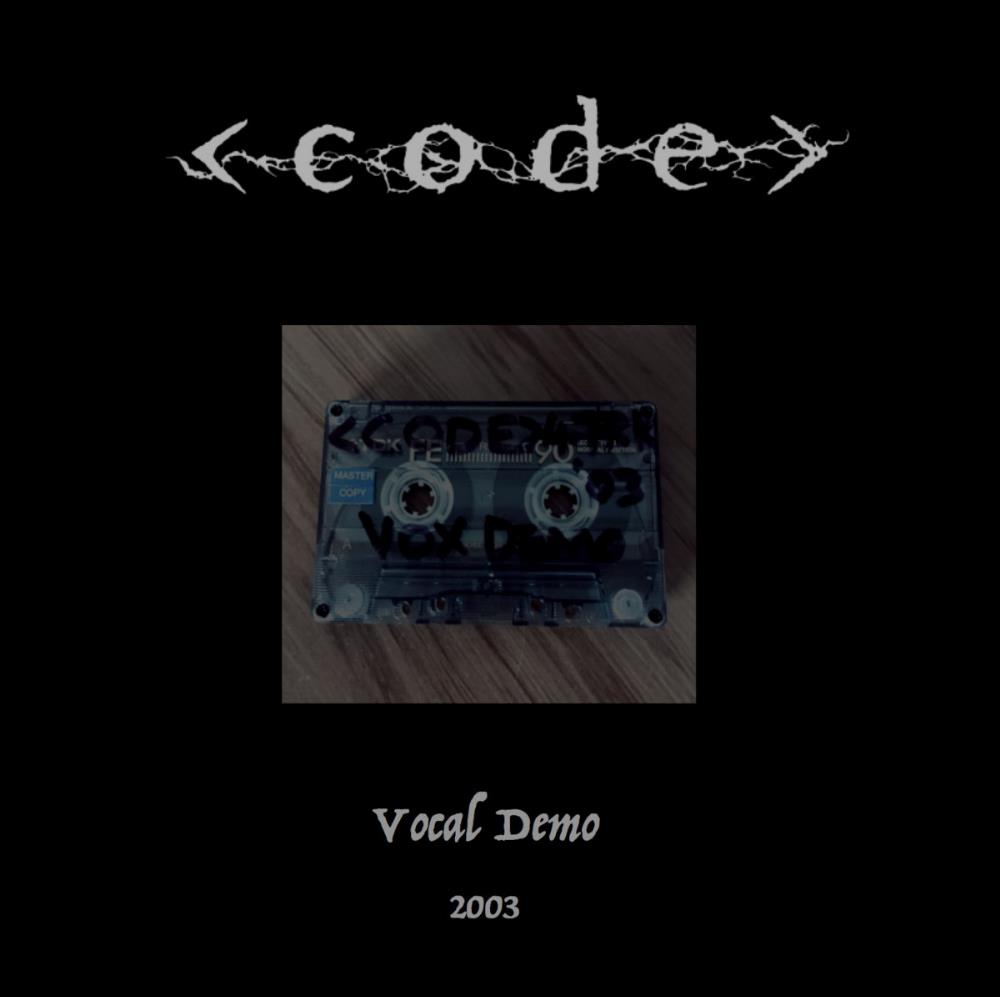 Code - Vocal Demo - 2003 CD (album) cover