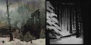 Alcest Aux funérailles du monde / Tristesse hivernale album cover