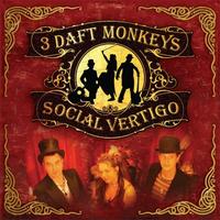 3 Daft Monkeys - Social Vertigo CD (album) cover