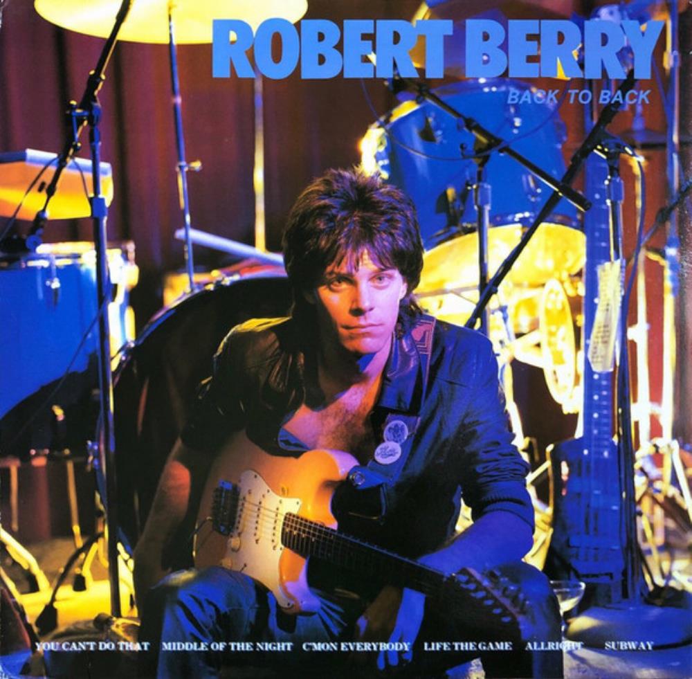 Robert Berry - Back To Back CD (album) cover