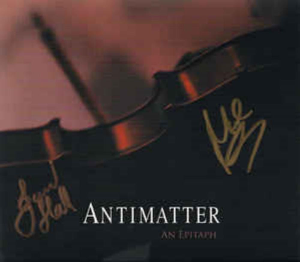 Antimatter - An Epitaph CD (album) cover
