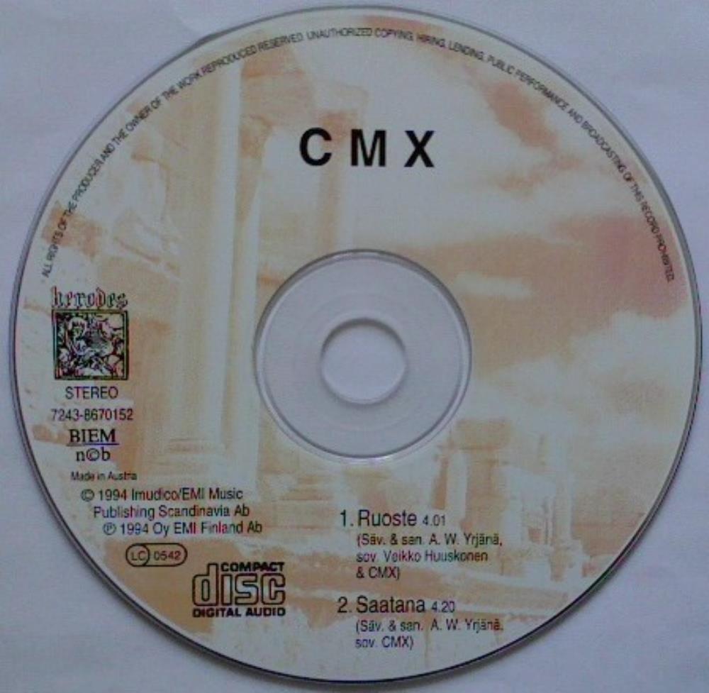 CMX - Ruoste CD (album) cover