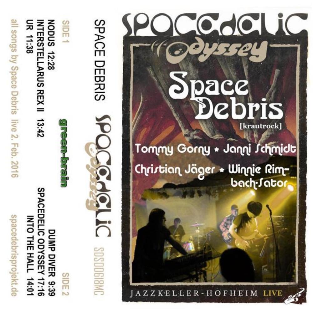 Space Debris Spacedelic Odyssey album cover