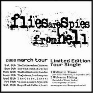 Flies Are Spies From Hell LIMITED EDITION TOUR SINGLE album cover