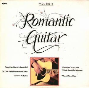 Paul Brett - Romantic Guitar CD (album) cover