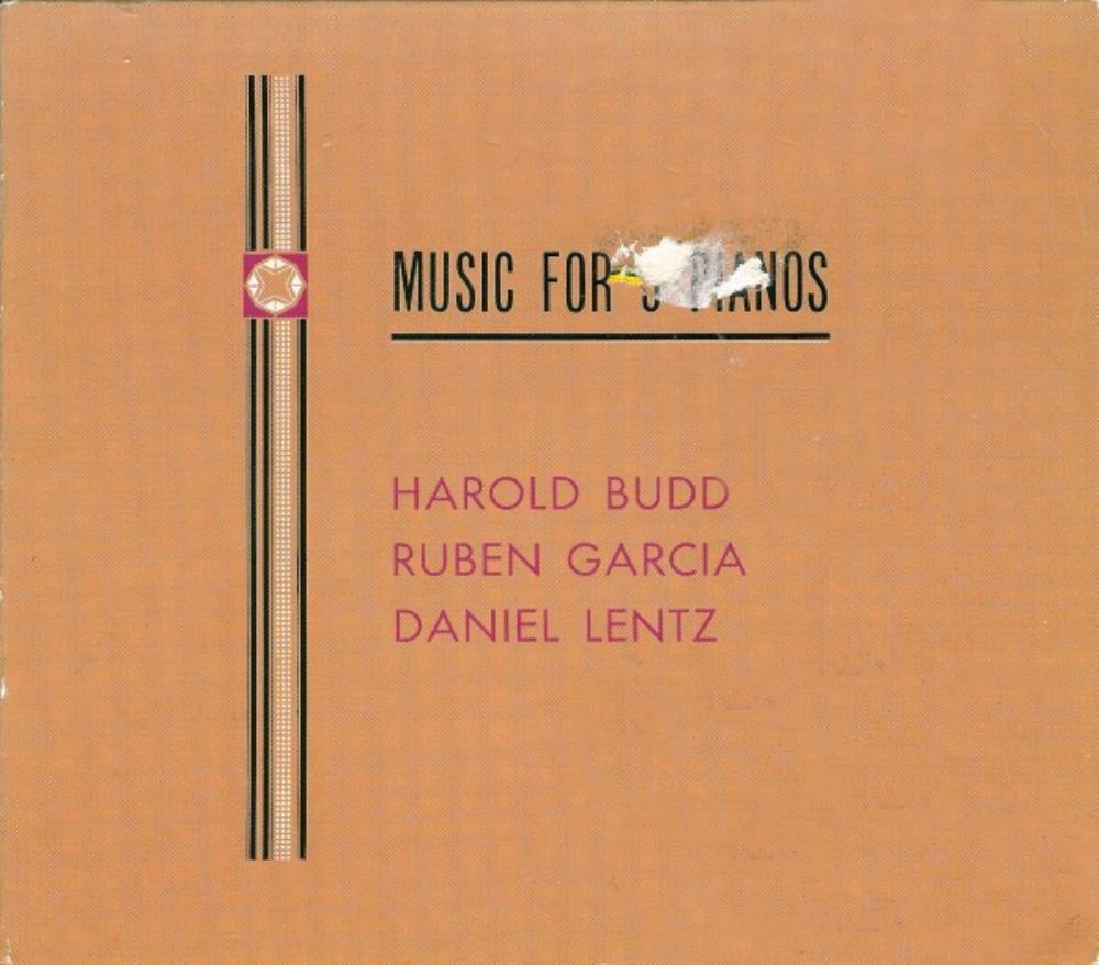 Harold Budd Music for 3 Pianos album cover