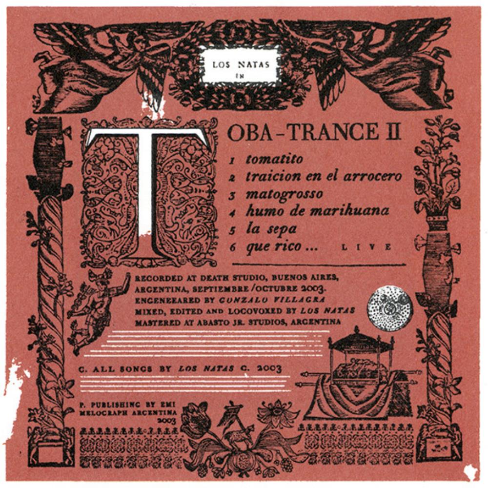 Los Natas - Toba-Trance II CD (album) cover