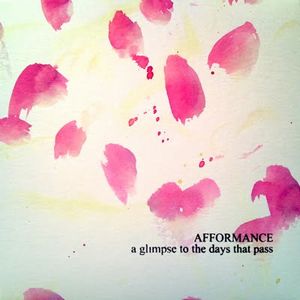 Afformance - A Glimpse To The Days That Pass CD (album) cover
