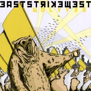 Eaststrikewest - wolvves CD (album) cover