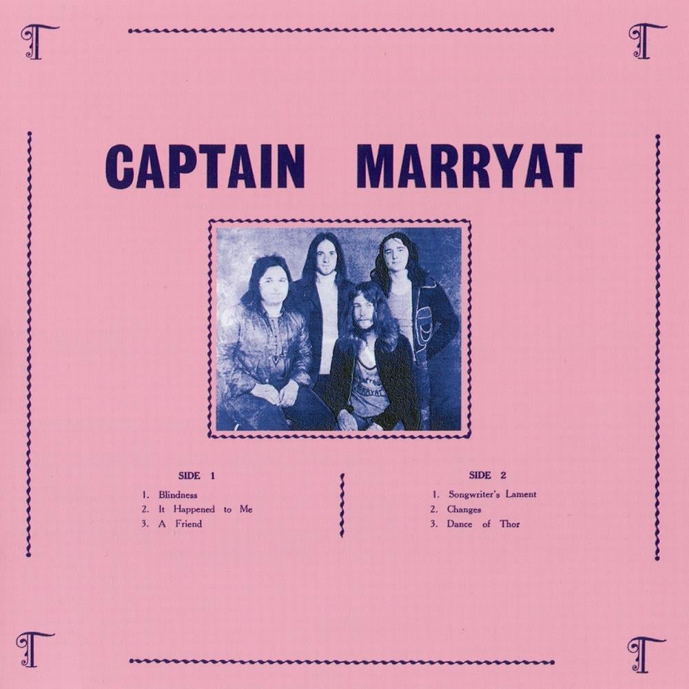 Captain Marryat - Captain Marryat CD (album) cover