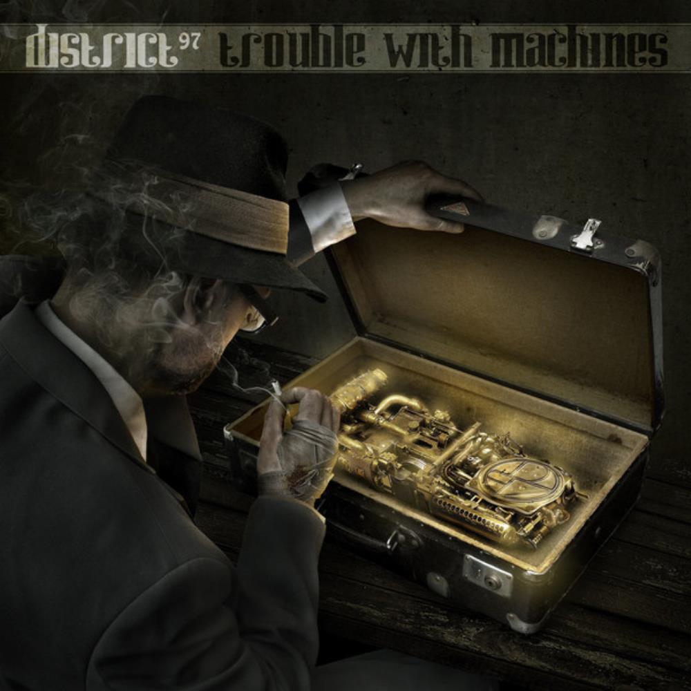 District 97 - Trouble With Machines CD (album) cover