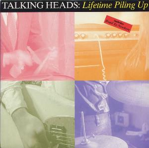 Talking Heads Lifetime Piling Up album cover