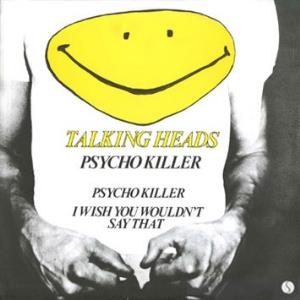 Talking Heads Psycho Killer album cover