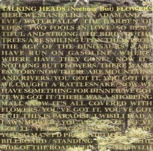 Talking Heads - (Nothing But) Flowers CD (album) cover