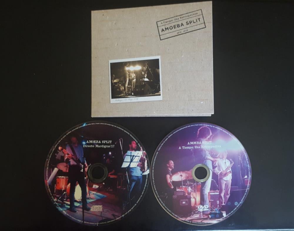 Amoeba Split - A Tiempo: Una Restrospectiva 2016-2018 CD (album) cover