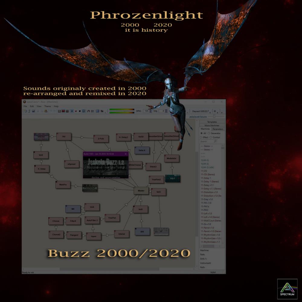 Phrozenlight - Buzz 2000/2020 CD (album) cover
