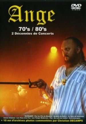 Ange - 70's / 80's - Deux Dcennies De Concert CD (album) cover