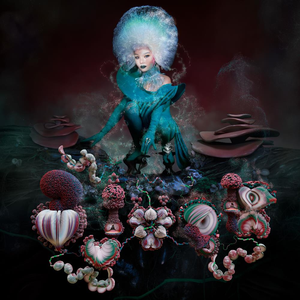 Björk - Fossora CD (album) cover