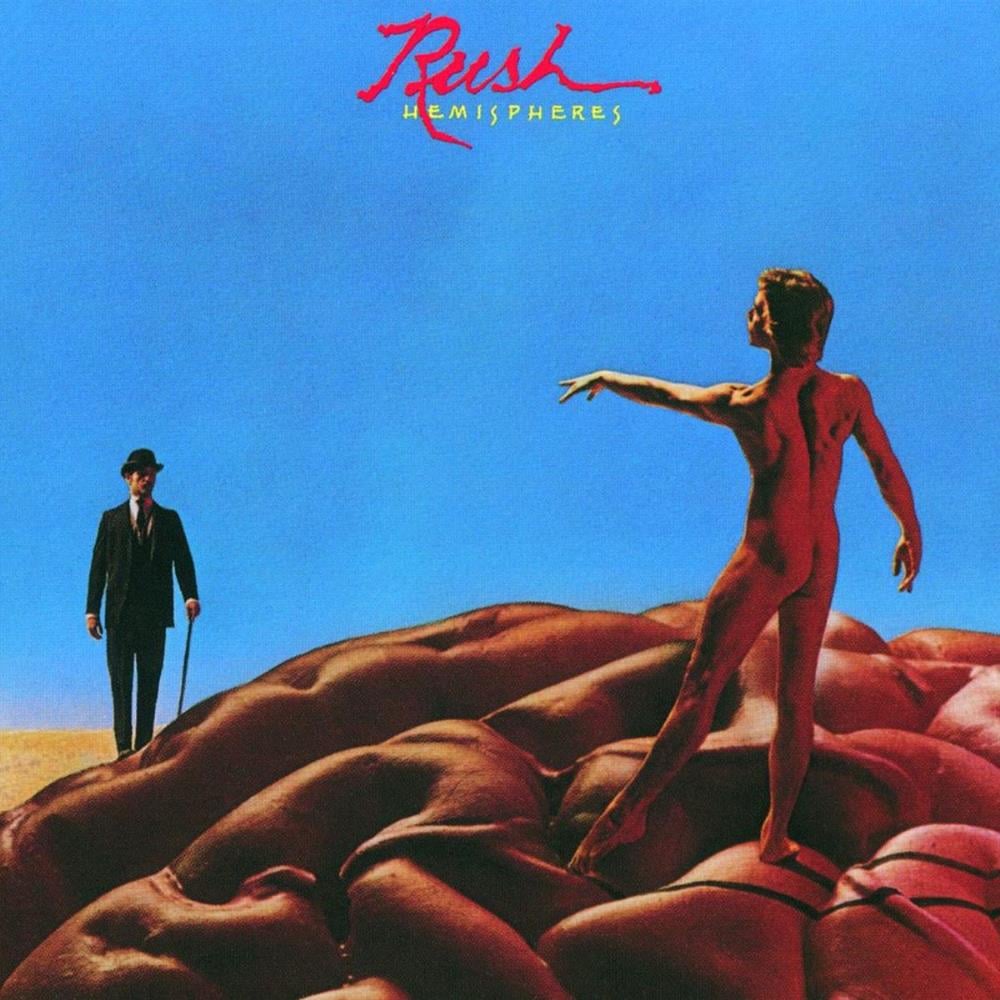 Rush Hemispheres album cover