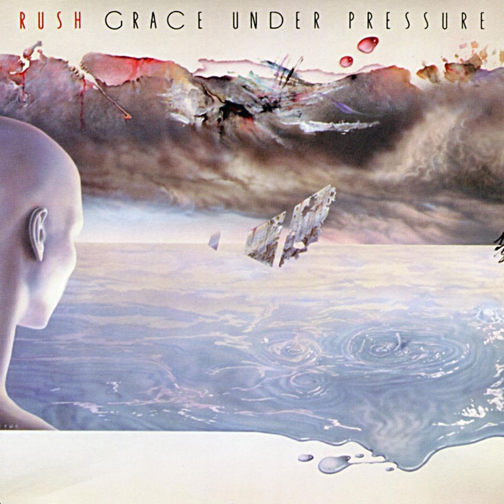 Rush Grace Under Pressure album cover