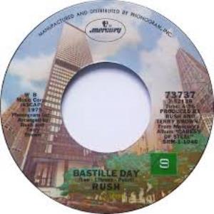 Rush Bastille Day album cover