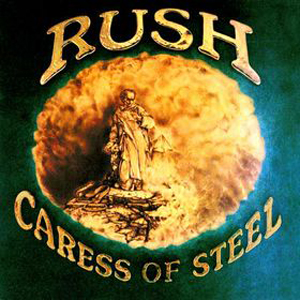 Rush Caress Of Steel album cover