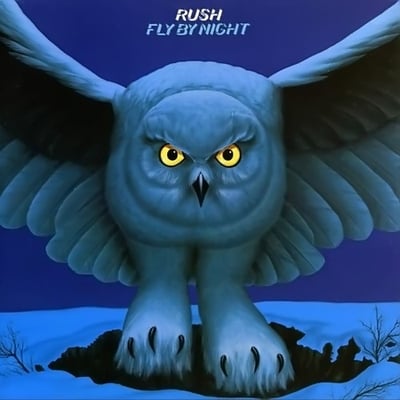 Rush Fly By Night album cover