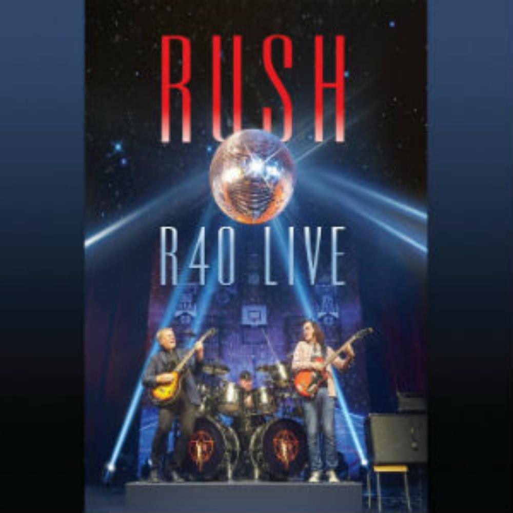 Rush R40 Live album cover