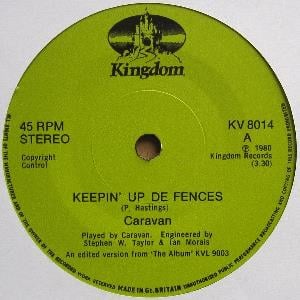 Caravan Keepin' Up De Fences album cover