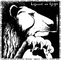 Zamla Mammaz Manna - Lejonet av Ljuga CD (album) cover