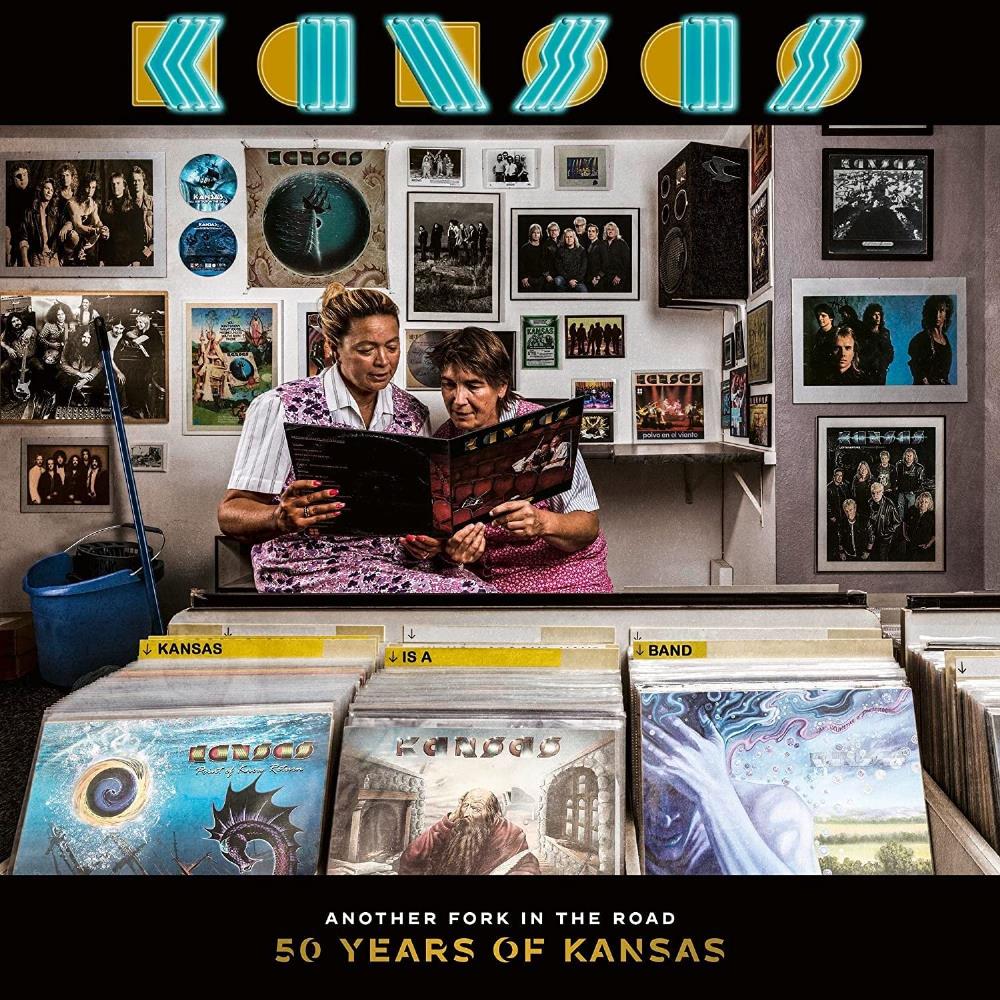 Kansas - Another Fork in the Road - 50 Years of Kansas CD (album) cover