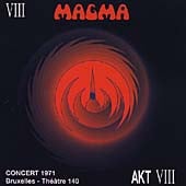 Magma - Concert 1971, Bruxelles - Thtre 140 CD (album) cover