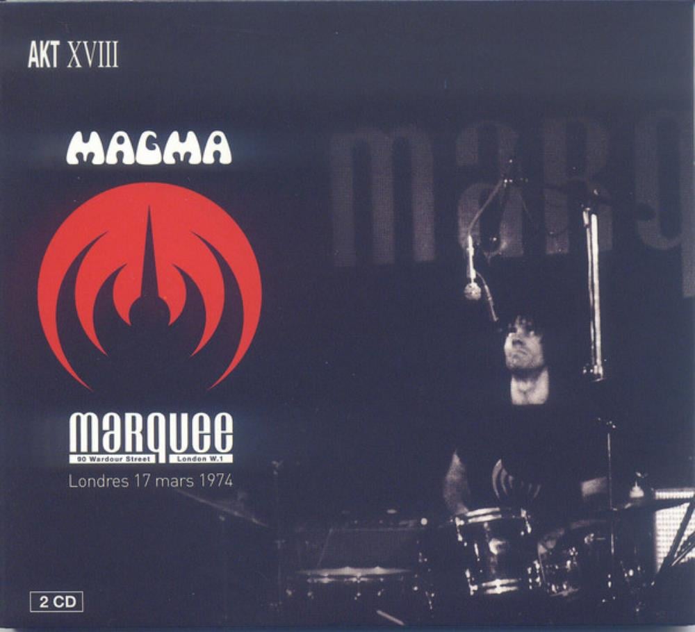 Magma Marquee Londres 17 Mars 1974 album cover