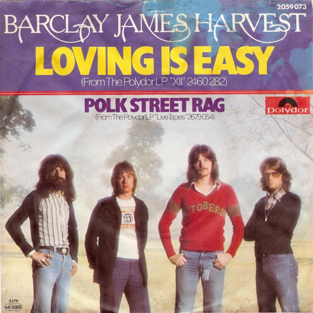 Barclay James  Harvest Loving is Easy / Polk Street Rag album cover