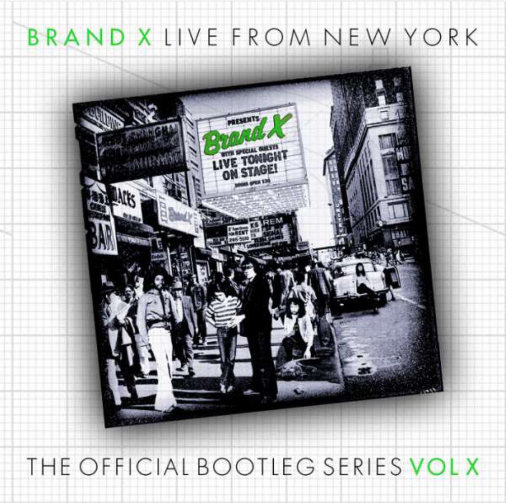 Brand X Live from New York album cover