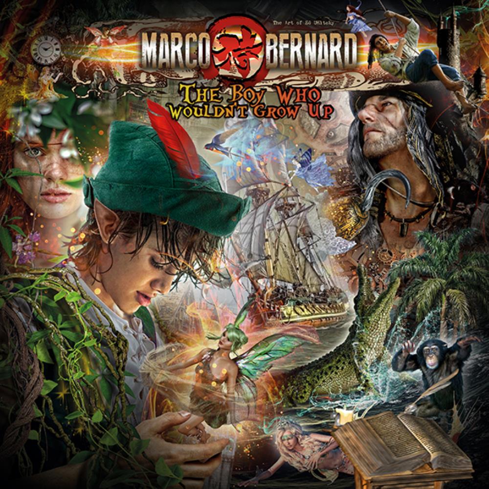 The Samurai Of Prog Marco Bernard: The Boy Who Wouldn't Grow Up album cover