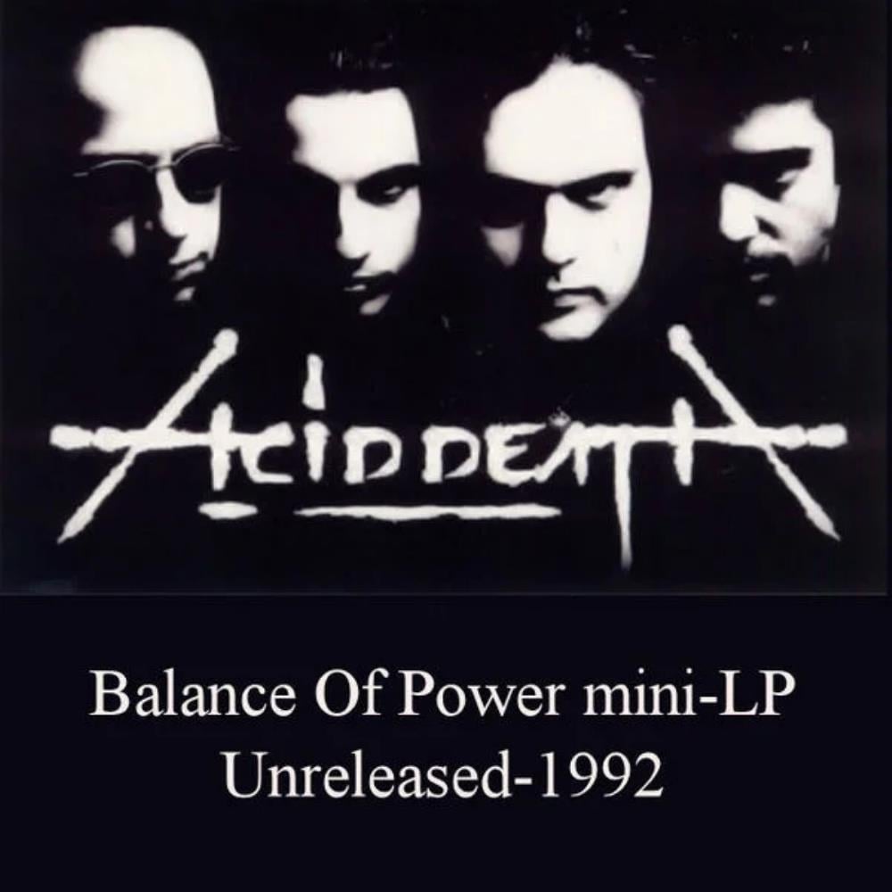 Acid Death - Balance of Power CD (album) cover