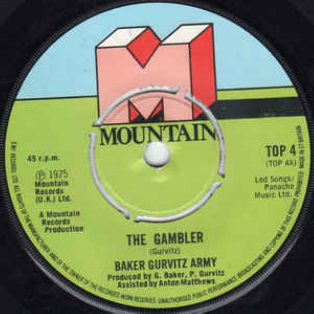 Baker Gurvitz Army - The Gambler CD (album) cover