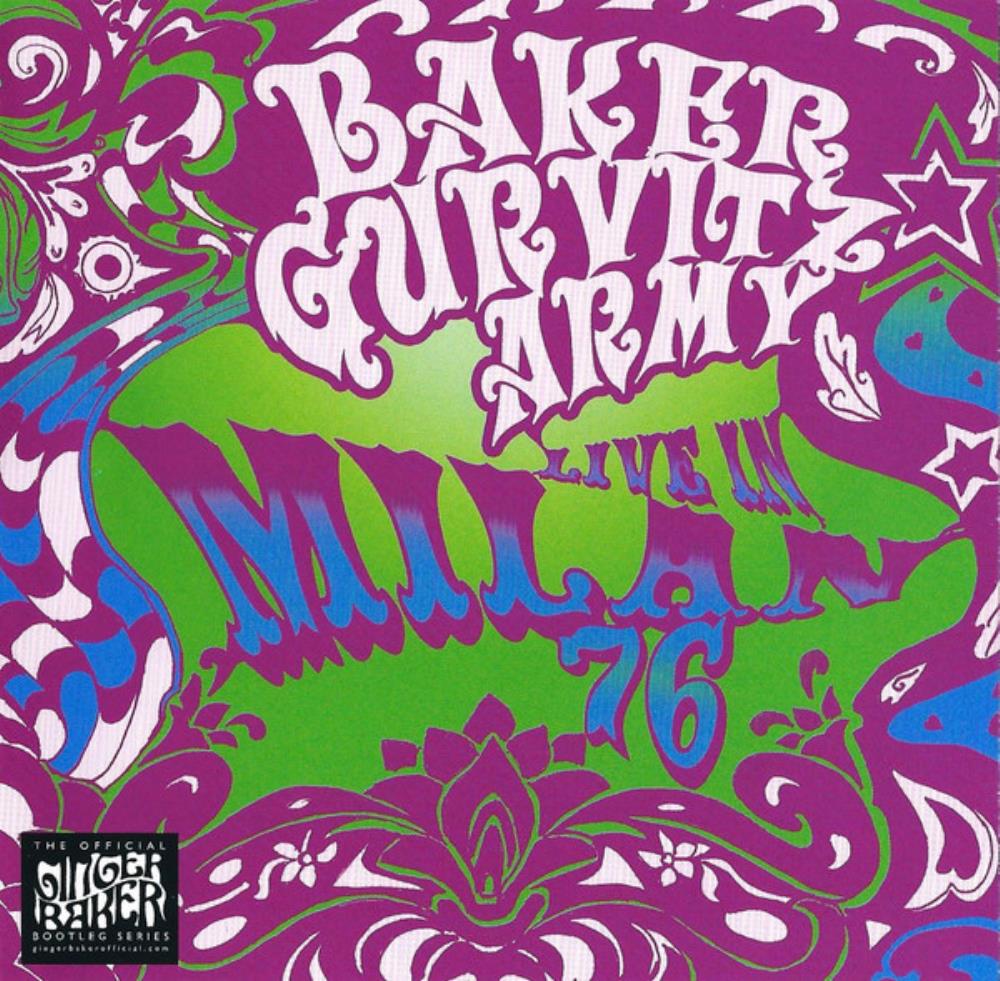 Baker Gurvitz Army - Live in Milan Italy 1976 CD (album) cover