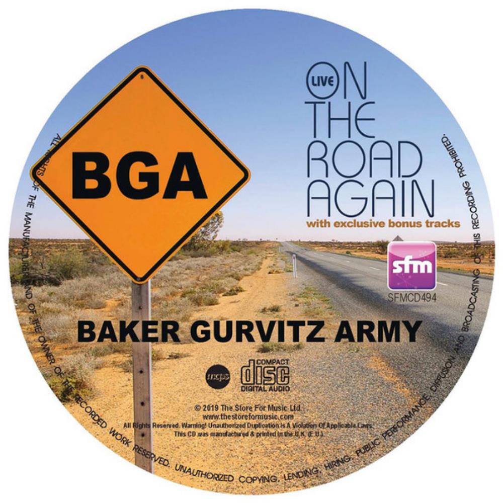 Baker Gurvitz Army - On the Road Again CD (album) cover